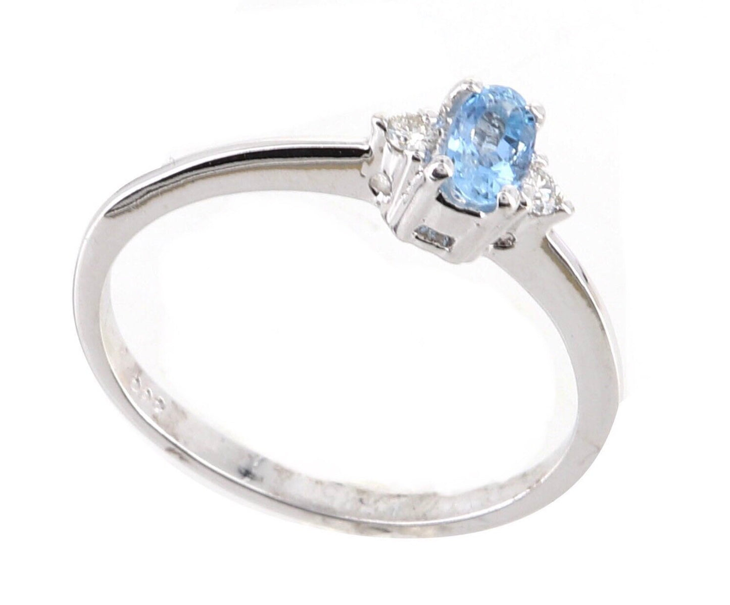 White Ring 14K Gold