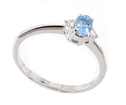 White Ring 14K Gold
