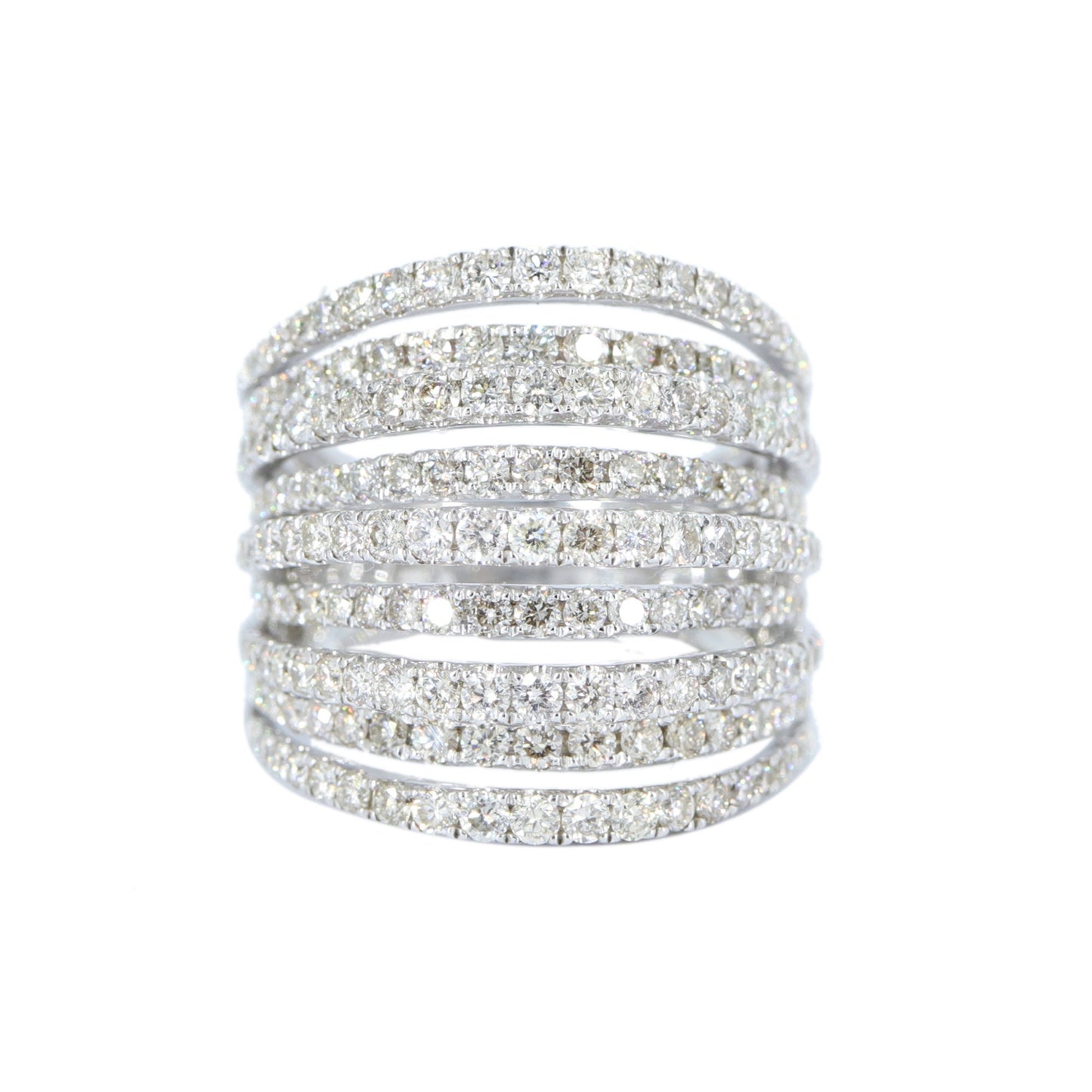 White Ring 18K Gold