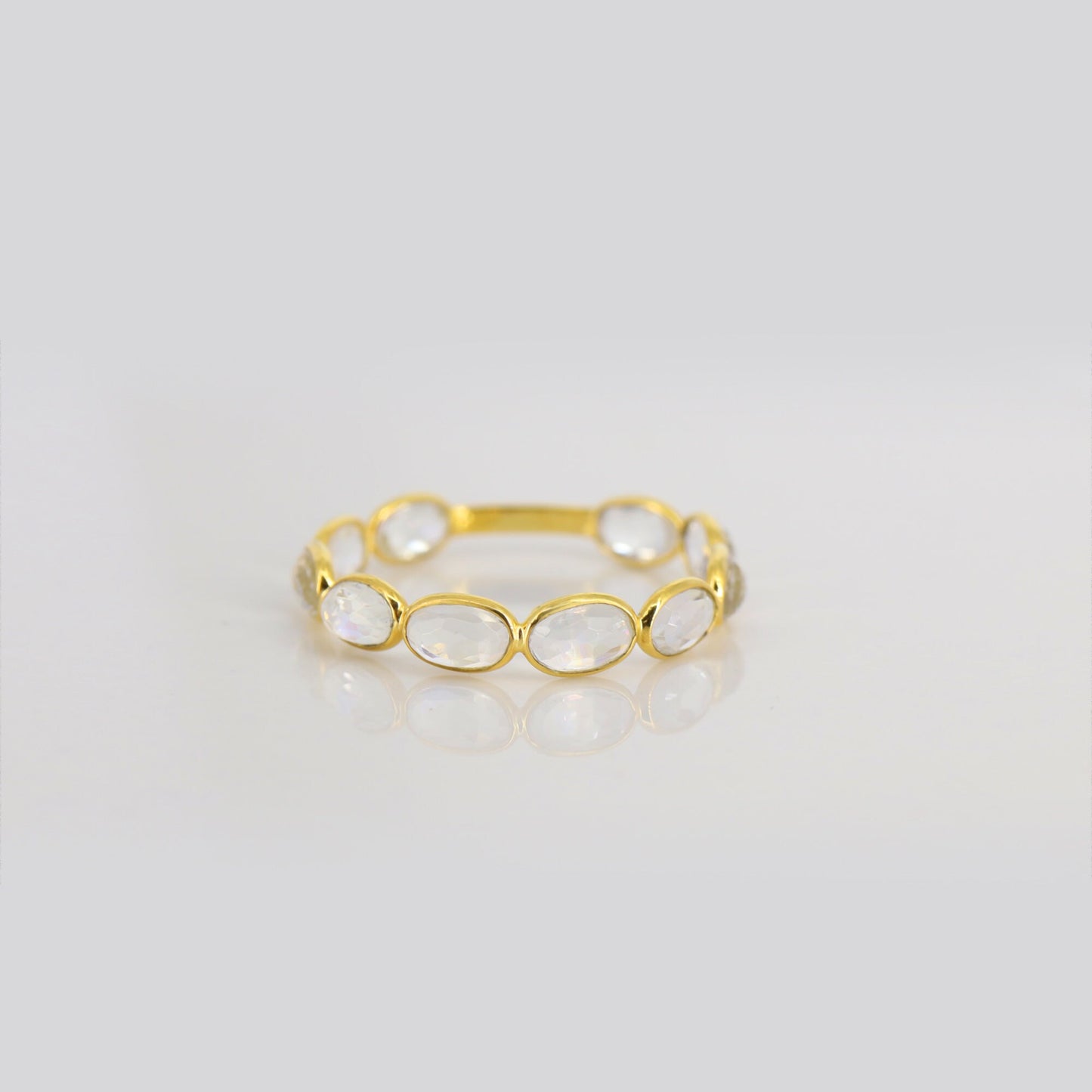 Moonstone Ring 18K Gold