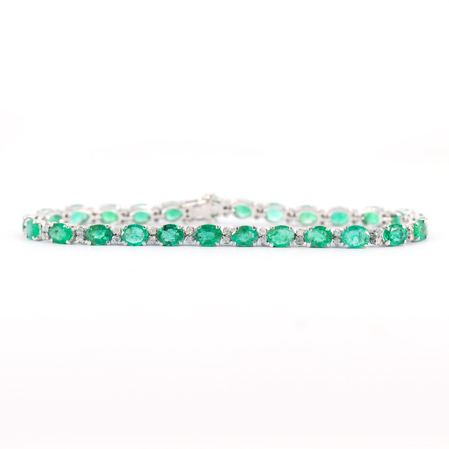 White Bracelet 18K Gold