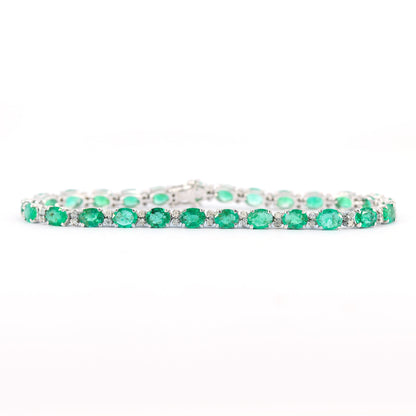 White Bracelet 18K Gold