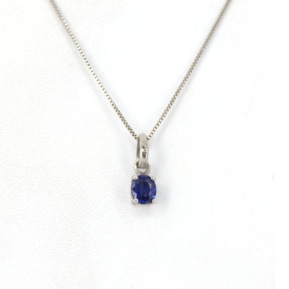 13.5Mm Dainty White Pendant 14K Gold