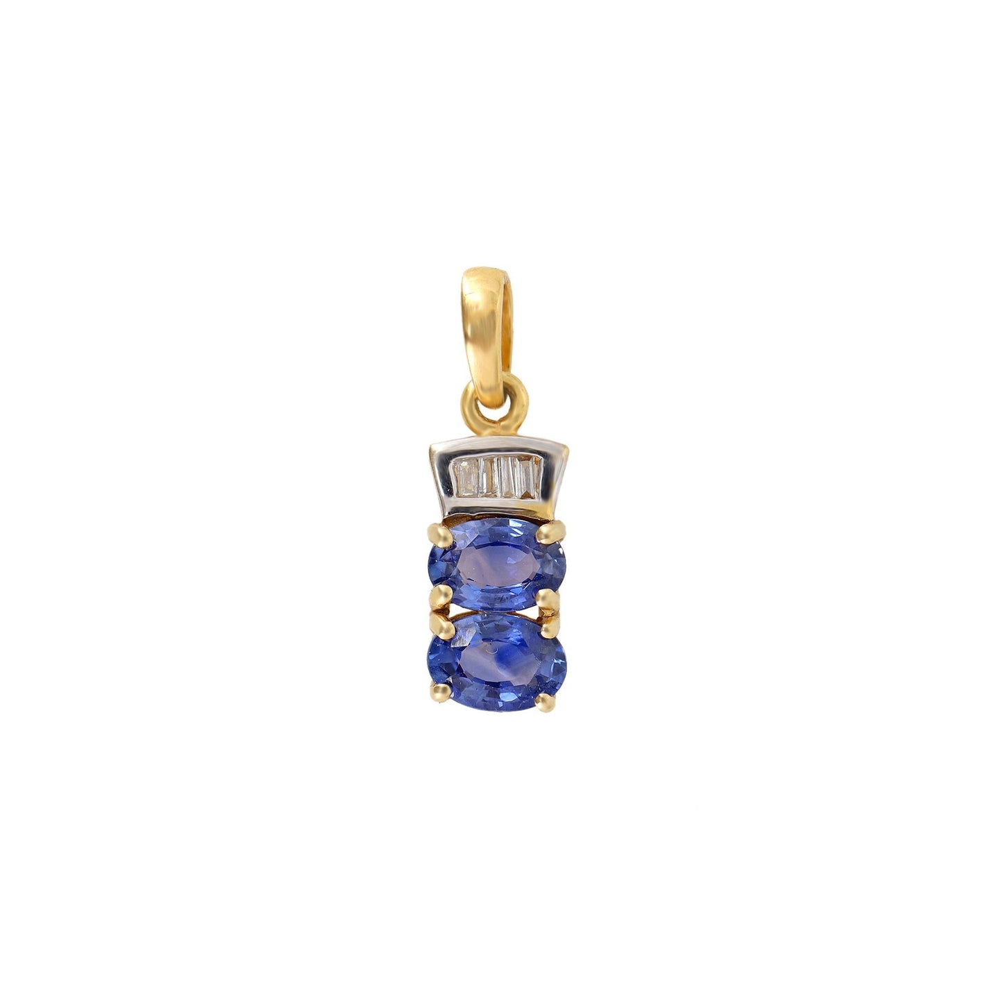 Yellow Dainty Pendant 14K Gold