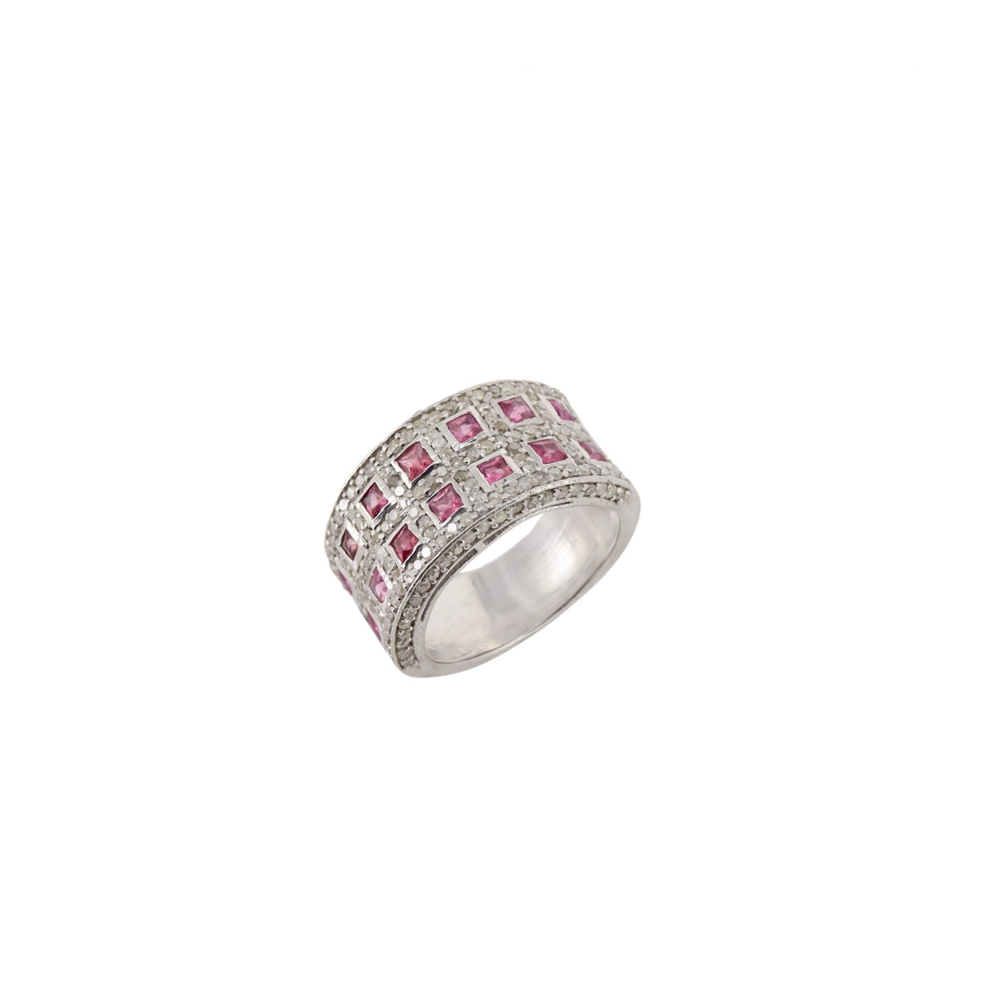 Ruby Ring Silver