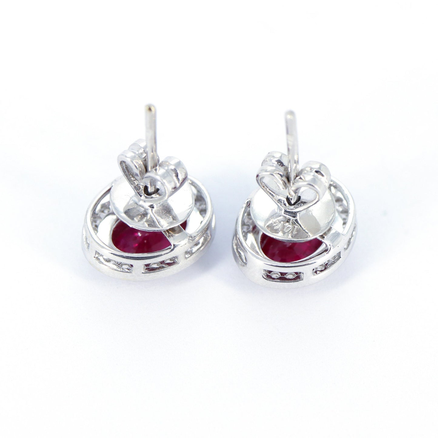 Halo Earring 14K Gold