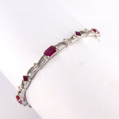 White Bracelet 18K Gold