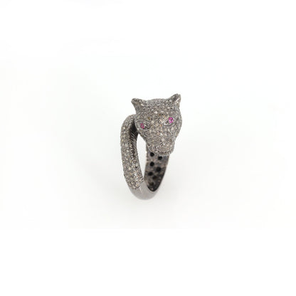 Panther Ring Silver