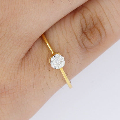 Composite Ring 18K Gold