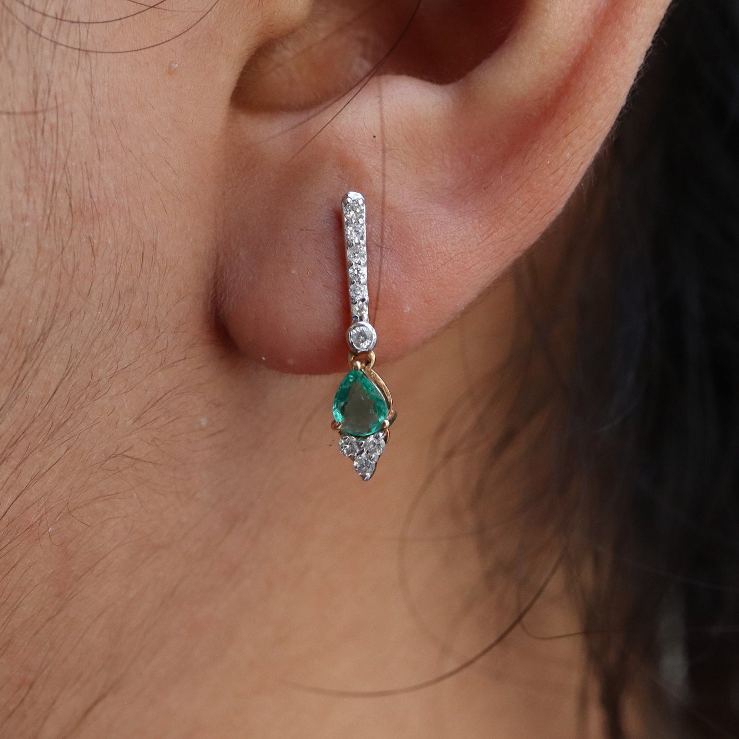 Yellow Earring 14K Gold