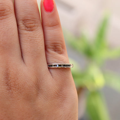 Black Gemstone Ring 18K Gold
