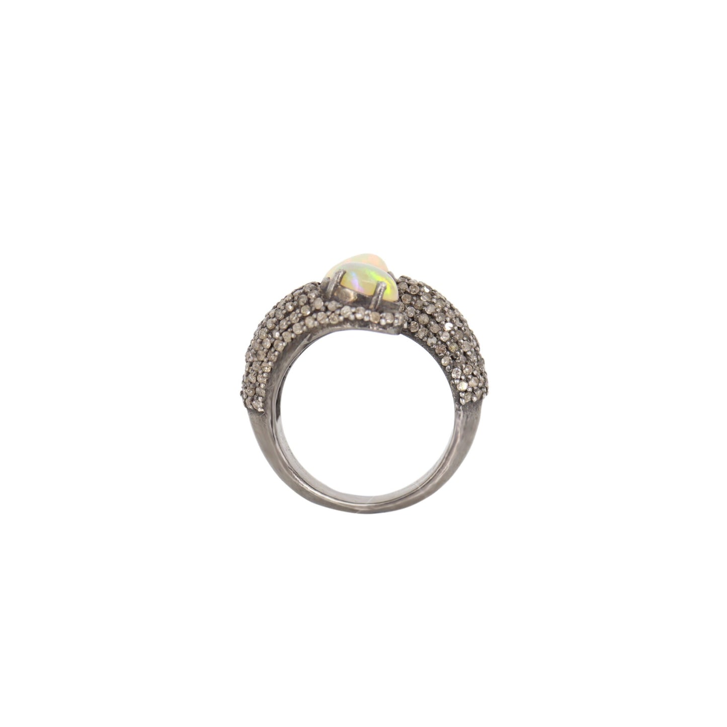 Opal Ring Silver